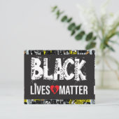 Carte blanche Black Lives Matt (Debout devant)