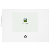 Carte blanche Dachshund (Dos Horizontal)