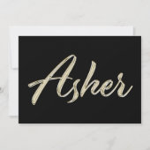 Carte blanche d'Asher (Devant)