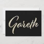 Carte blanche de Gareth (Devant)