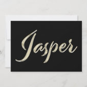 Carte blanche de Jasper (Devant)