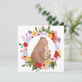 Carte blanche de la maman ours (Debout devant)