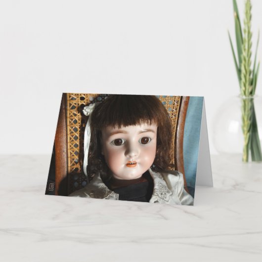 Carte blanche de la poupée victorienne "Francis" (Devant)