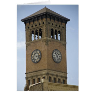 Carte blanche de l'hôtel de ville de Tacoma
