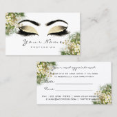 Carte blanche de maquillage professionnel Rendez-v (Devant / Derrière)