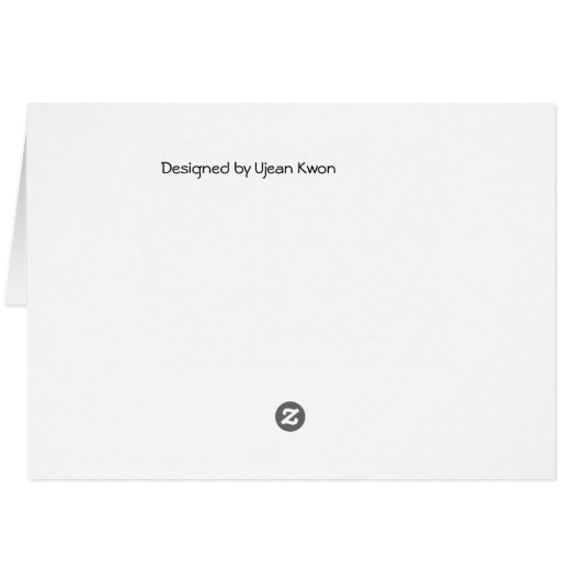 Carte blanche de mouton (Dos Horizontal)