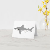 Carte blanche de requin taureau (Fleur jaune)