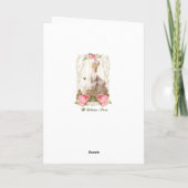 Carte blanche de roses de dress&Pink de Marie (Dos)