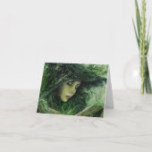 Carte blanche de sorcière verte (Devant)