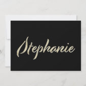 Carte blanche de Stephanie (Devant)
