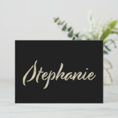 Carte blanche de Stephanie (Debout devant)
