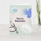 Carte blanche d'encouragement des travailleurs de  (Devant)