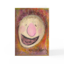 carte blanche d'hilarité sans arrêt