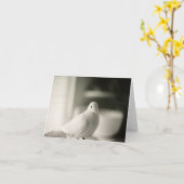 Carte blanche Dove (Fleur jaune)