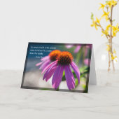 Carte blanche du devis de la nature Echinacea (Fleur jaune)