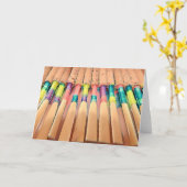 Carte blanche en roseau d'Oboe (Fleur jaune)