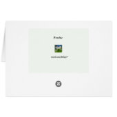 Carte blanche Ermine (Dos Horizontal)