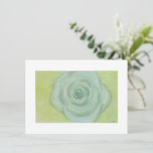 Carte blanche Fleur Blanche (Debout devant)