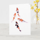 Carte blanche flottante (Fleur jaune)