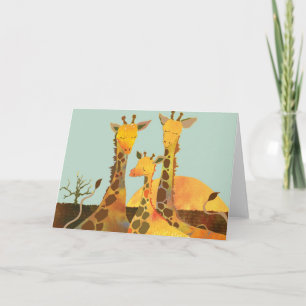 Carte blanche Giraffes