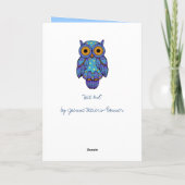 Carte blanche H00t Owl Blues (Dos)