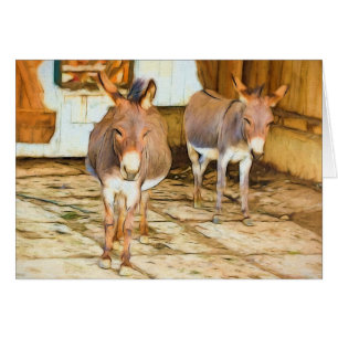 Carte blanche Hee Haw Donkeys