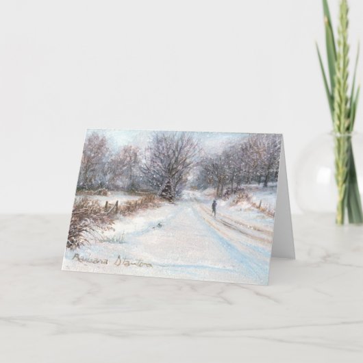 Carte blanche "Isolement hivernal" (Devant)