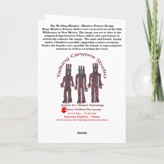 Carte Blanche mariage (Dos)