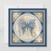 Carte blanche papillon du bureau G Creation (Devant)