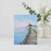 Carte blanche Peinture Northport Village DocK (Debout devant)