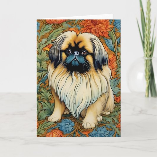 Carte blanche Pekingese (Devant)