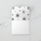 Carte blanche père Noël Bunny (Intérieur)