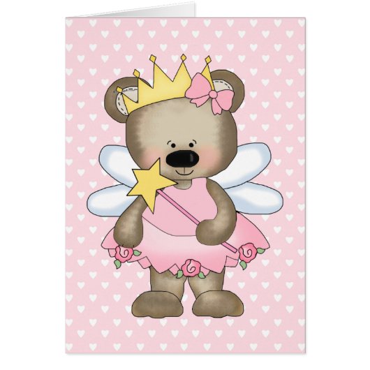 Carte blanche Princess Bear (Devant)