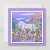 Carte blanche Purple Paradise (Devant)