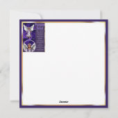 Carte blanche Purple Soul (Dos)