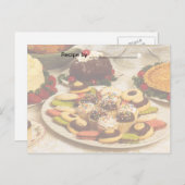 Carte blanche Recette de produits cuits (Devant / Derrière)