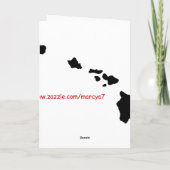 Carte blanche reggae snowman (Dos)