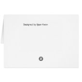 Carte blanche Rhinos (Dos Horizontal)