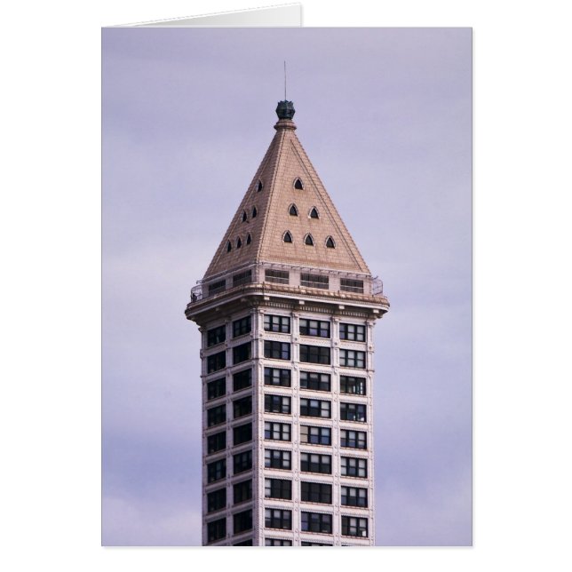 Carte blanche Seattle Smith Tower (Devant)