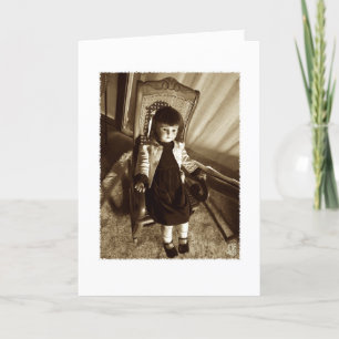 Carte blanche Sepia Victorian Doll "Francis"
