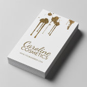 Carte blanche simple Cosmétologiste des points de