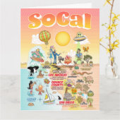 Carte blanche SoCal de taille Lettre (Fleur jaune)
