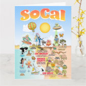 Carte blanche SoCal de taille Lettre (Fleur jaune)
