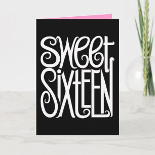 Carte blanche sweet sixteen