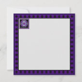 Carte blanche violette W3 (Dos)