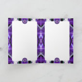 Carte blanche violette W3 (Intérieur)