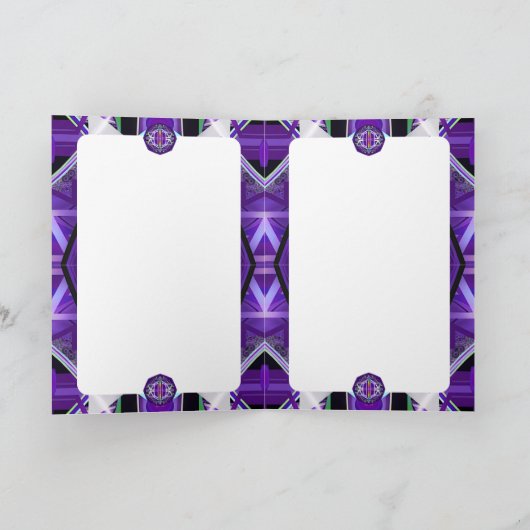 Carte blanche violette W3 (Intérieur)