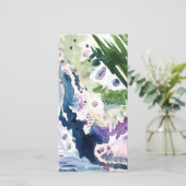 Carte blanche Watercolor (Debout devant)