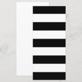 Carte Blancs Et Noirs Élégants (Devant / Derrière)