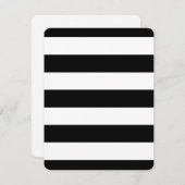 Carte Blancs Et Noirs Élégants (Devant / Derrière)